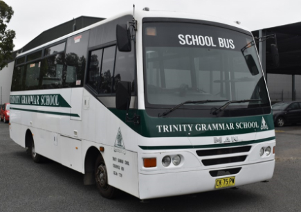 Trinity Grammar School Bus