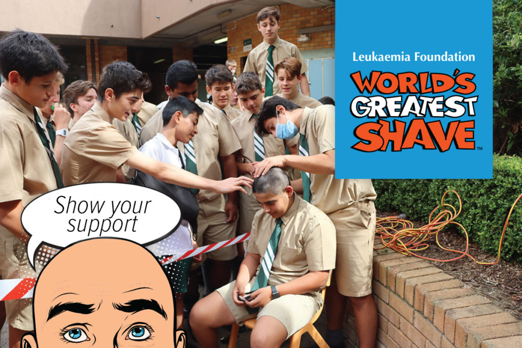 Show your support for the World's Greatest Shave