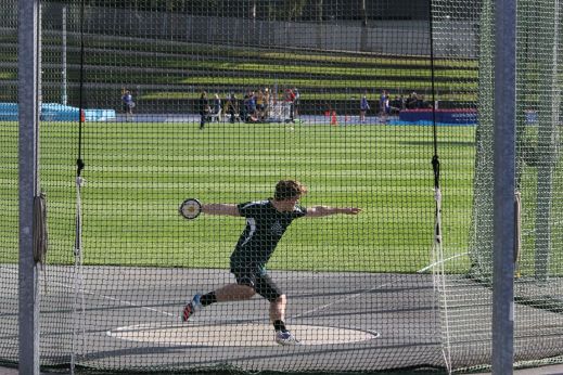 B Stevens (11We) in the Discus